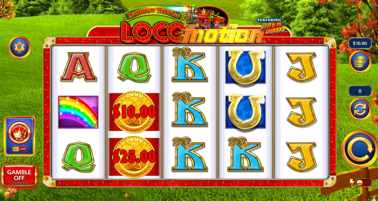 Rainbow Riches Locomotion Slot